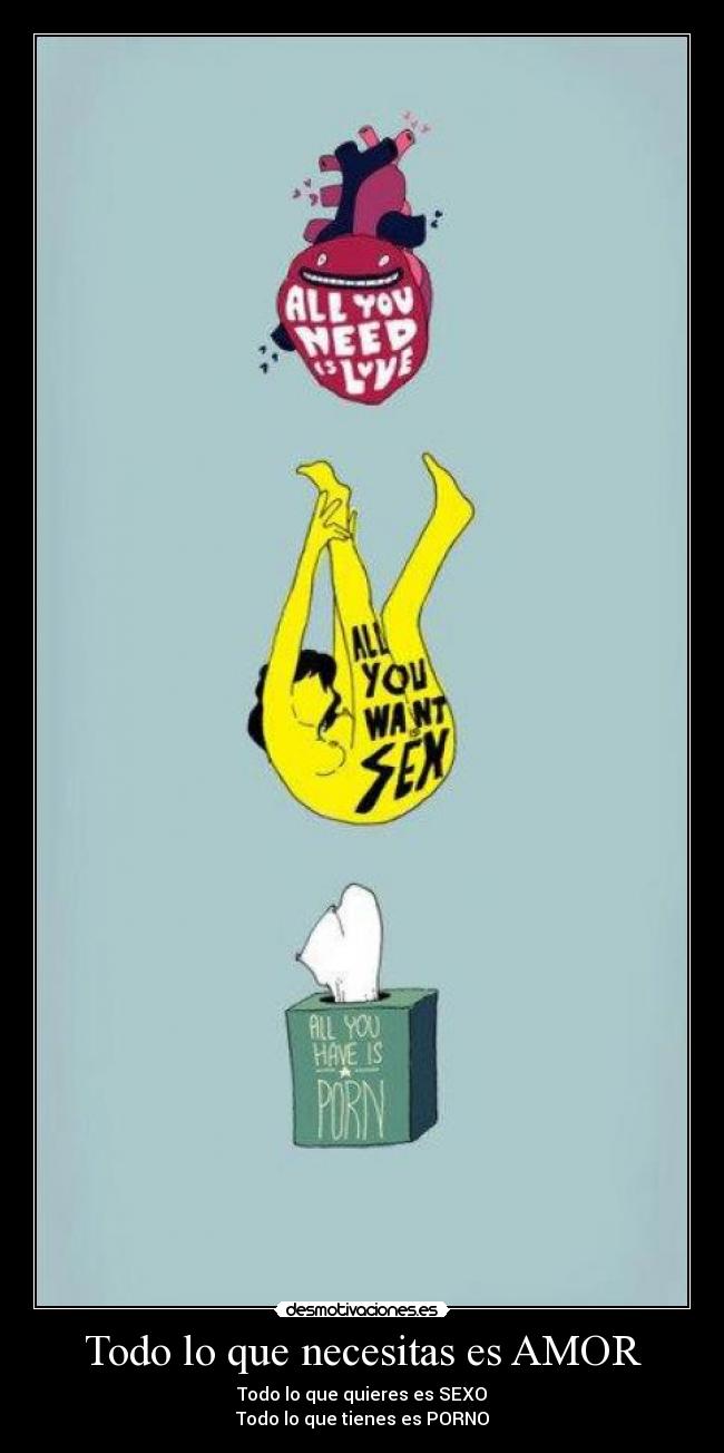 Todo lo que necesitas es AMOR -
