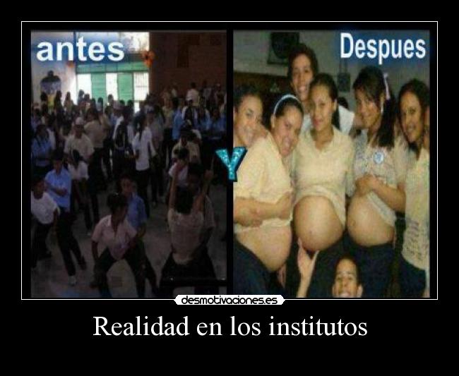 Realidad en los institutos - 