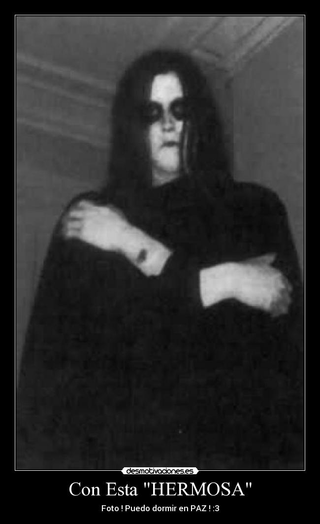 Con Esta HERMOSA - Foto ! Puedo dormir en PAZ ! :3