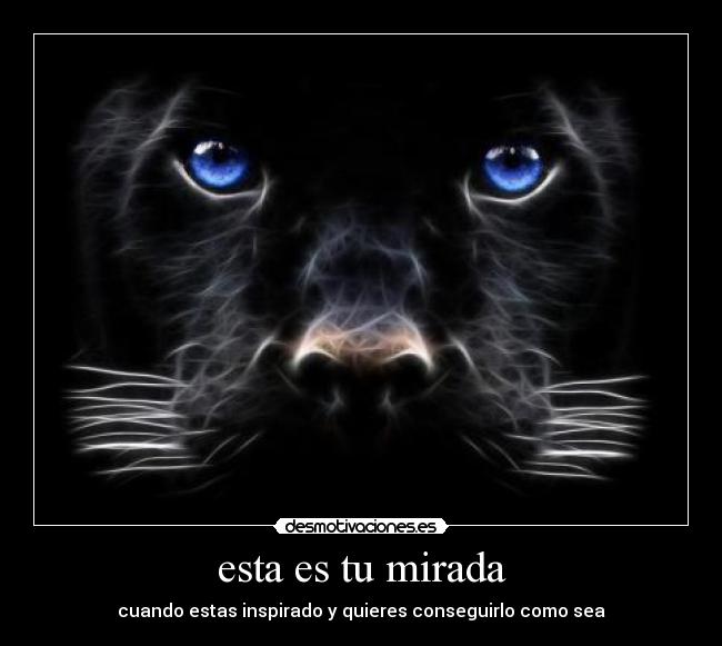 esta es tu mirada -
