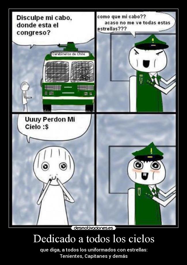 carteles militares estrellados desmotivaciones