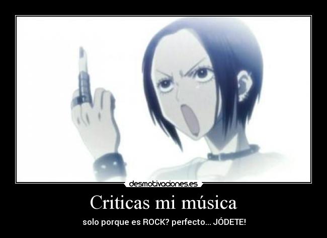Criticas mi música -