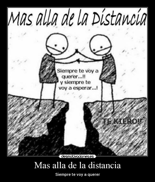 Mas alla de la distancia -