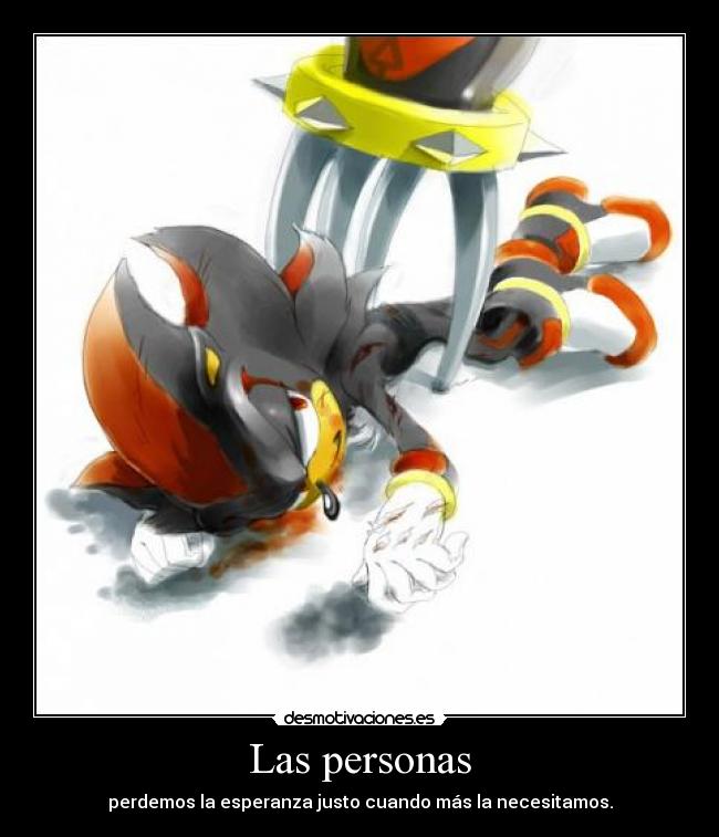 Las personas -