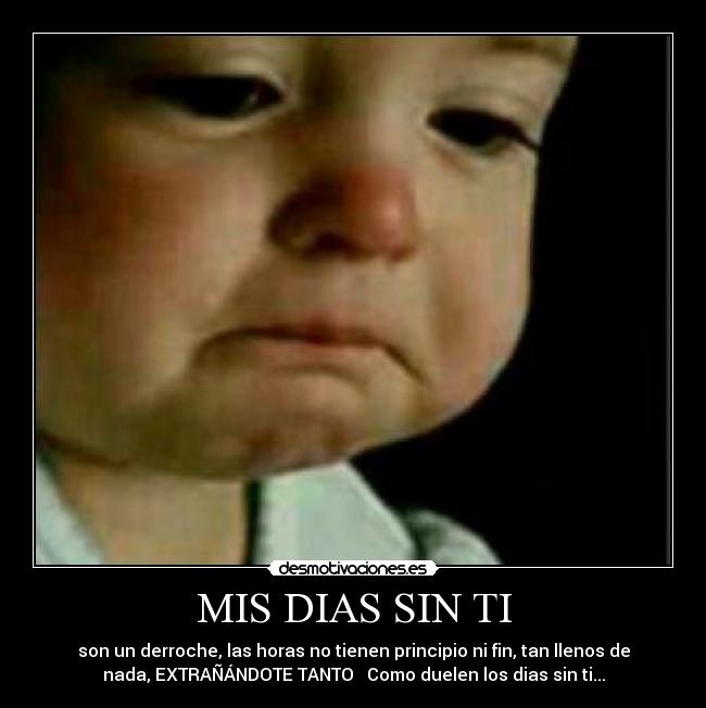 MIS DIAS SIN TI - 