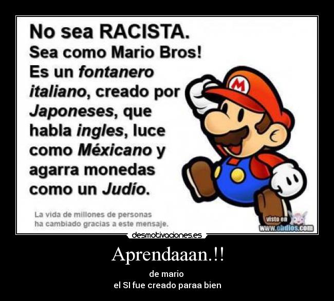carteles mario desmotivaciones