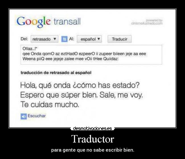 Traductor -