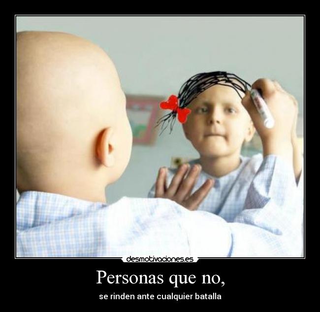 Personas que no, -