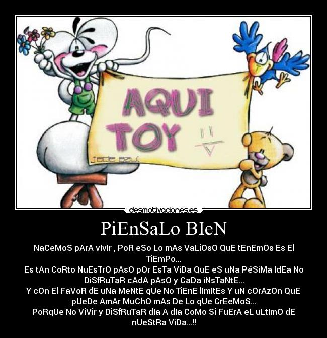 PiEnSaLo BIeN -