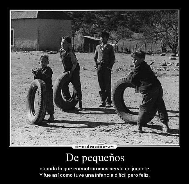 De pequeños - 