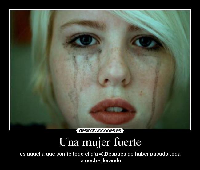 Una mujer fuerte - 