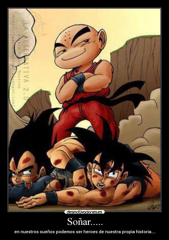 Soñar..... - en nuestros sueños podemos ser heroes de nuestra propia historia....