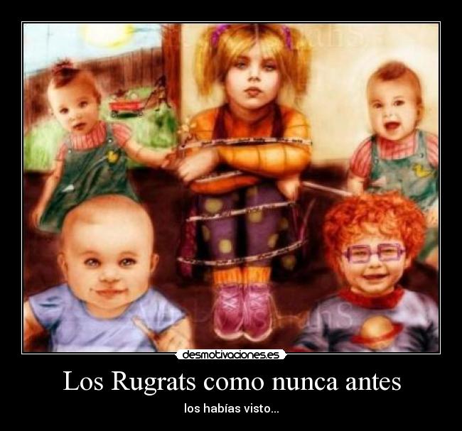 Los Rugrats como nunca antes - los habías visto...