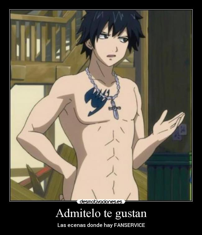 Admitelo te gustan - Las ecenas donde hay FANSERVICE