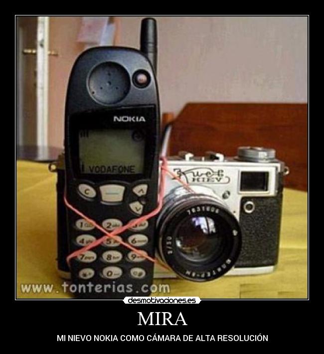 MIRA - MI NIEVO NOKIA COMO CÁMARA DE ALTA RESOLUCIÓN