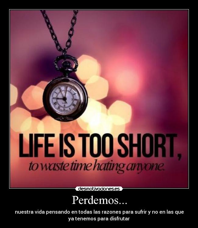 Perdemos... - 