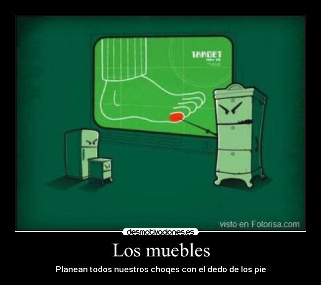 Los muebles -