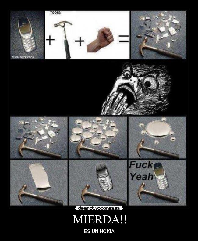 MIERDA!! - ES UN NOKIA