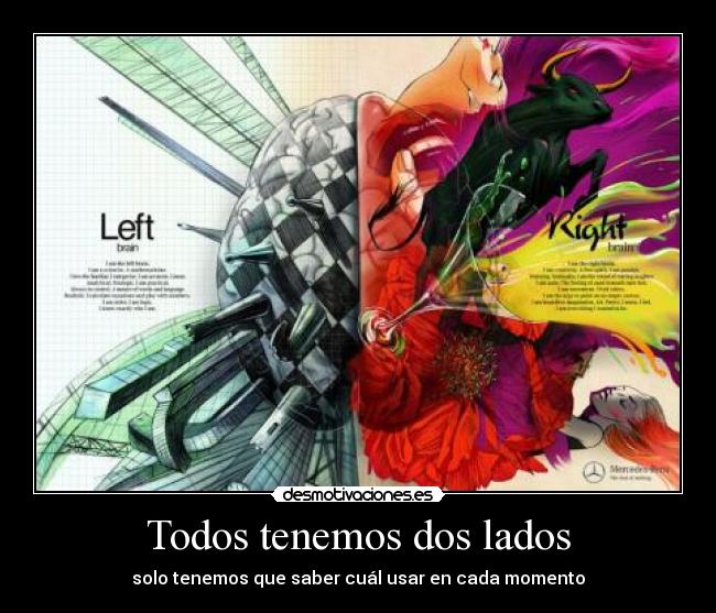Todos tenemos dos lados - 