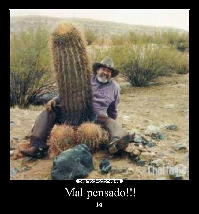 Mal pensado!!! - j.g