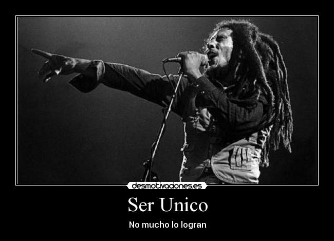 Ser Unico - No mucho lo logran
