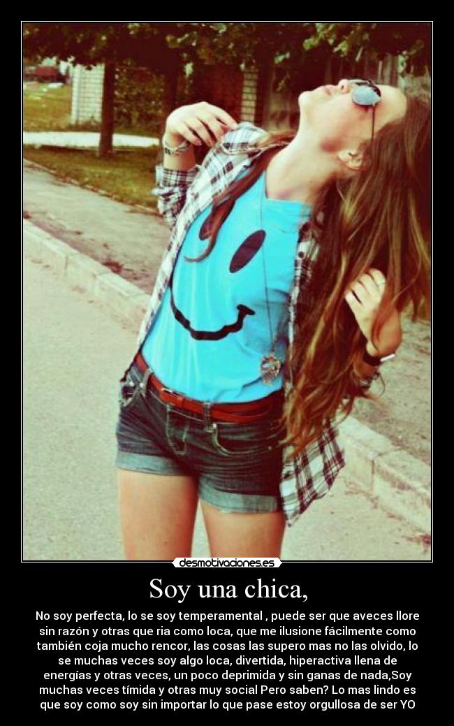 Soy una chica, -