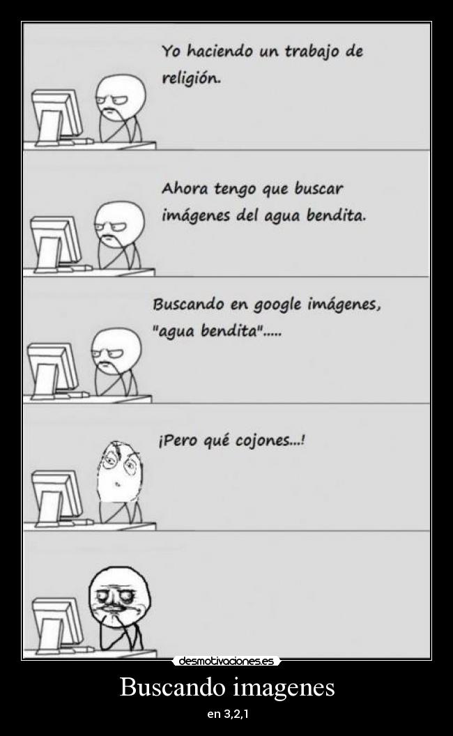 Buscando imagenes - en 3,2,1