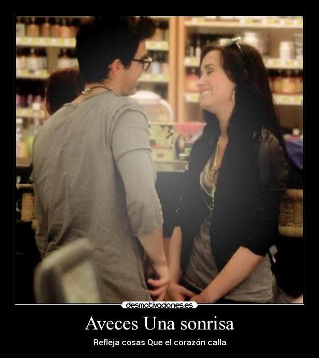 Aveces Una sonrisa - Refleja cosas Que el corazón calla