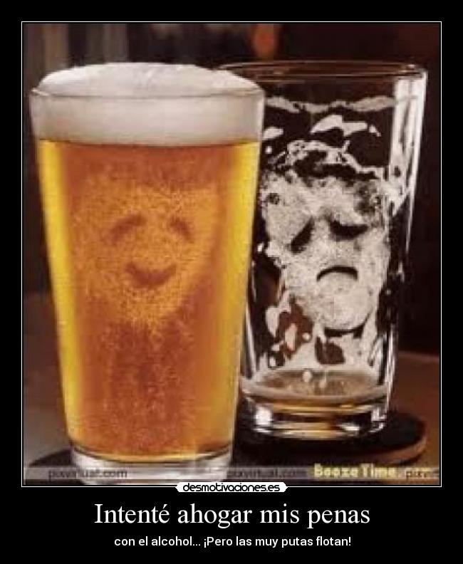 Intenté ahogar mis penas - 