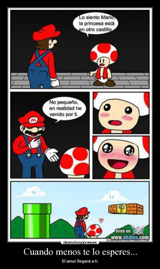 Cuando menos te lo esperes... -