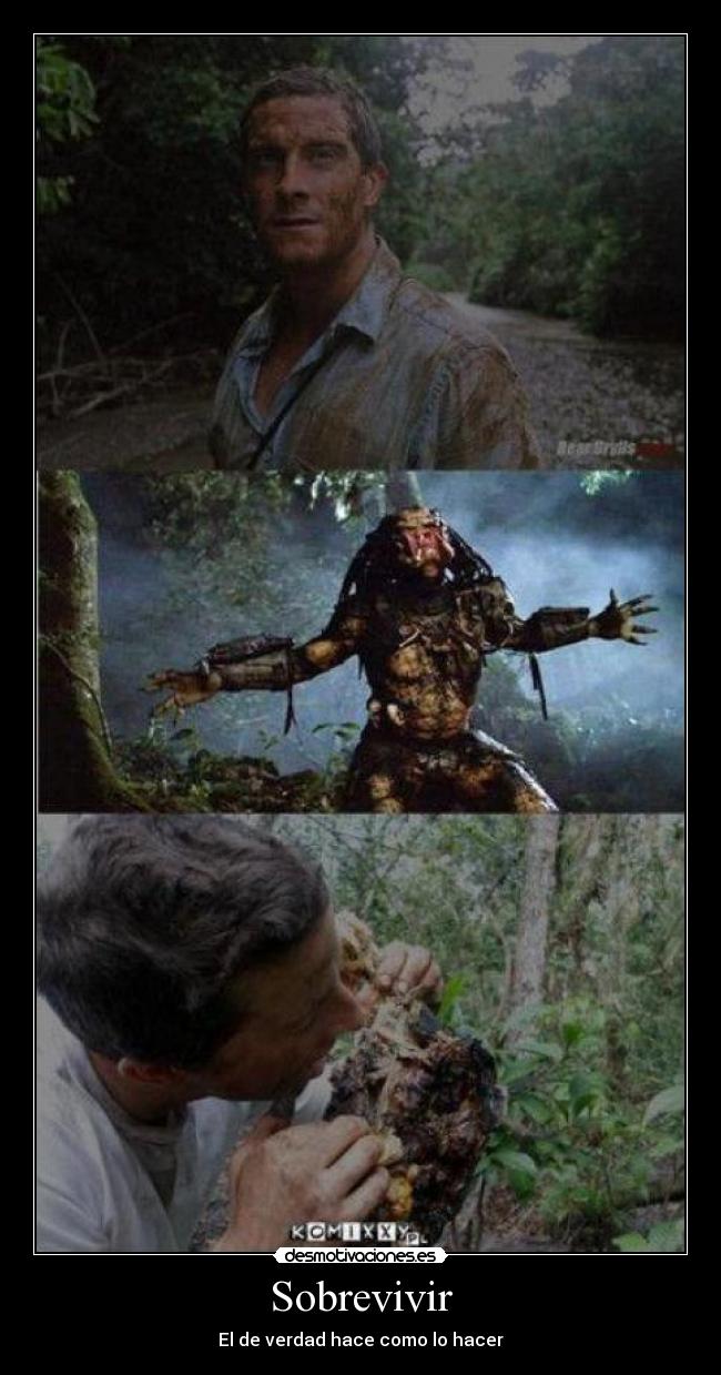 Sobrevivir - El de verdad hace como lo hacer