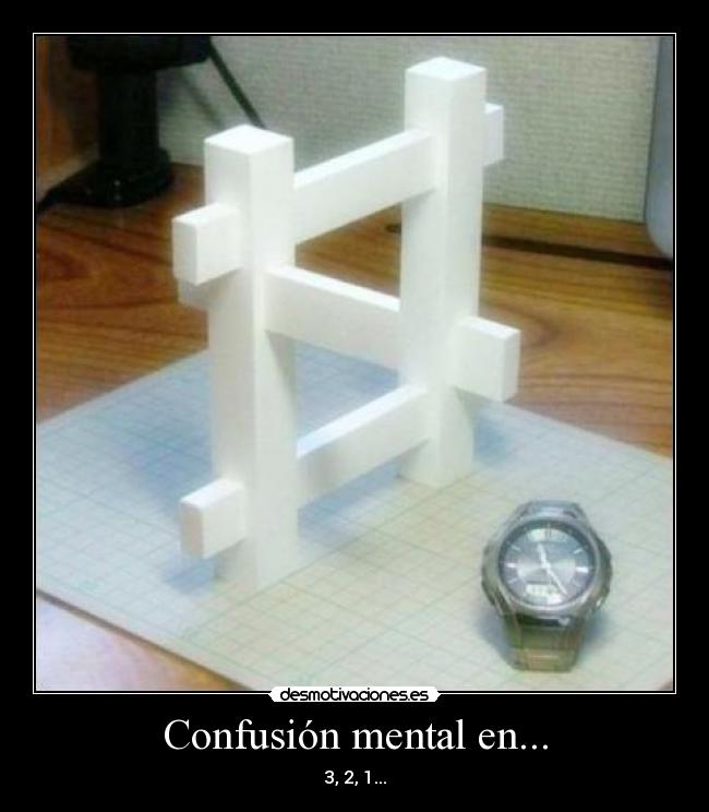 Confusión mental en... -