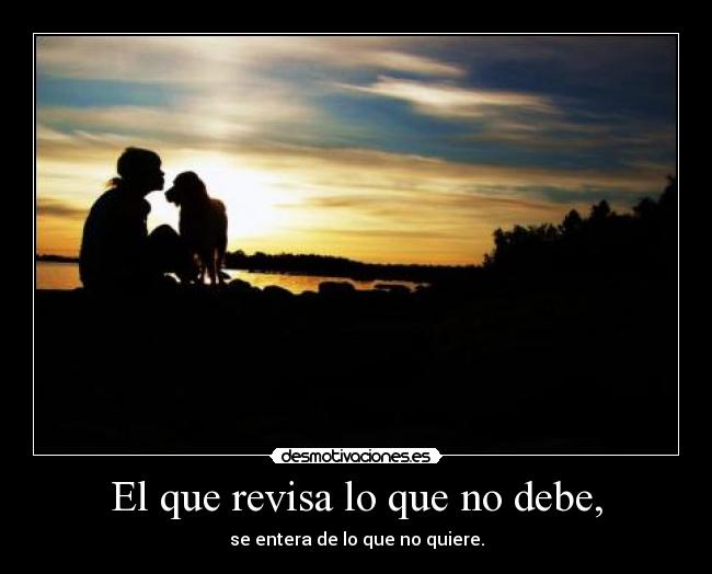 carteles que revisa que debe desmotivaciones