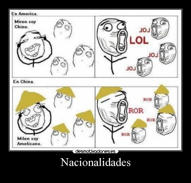 Nacionalidades - 