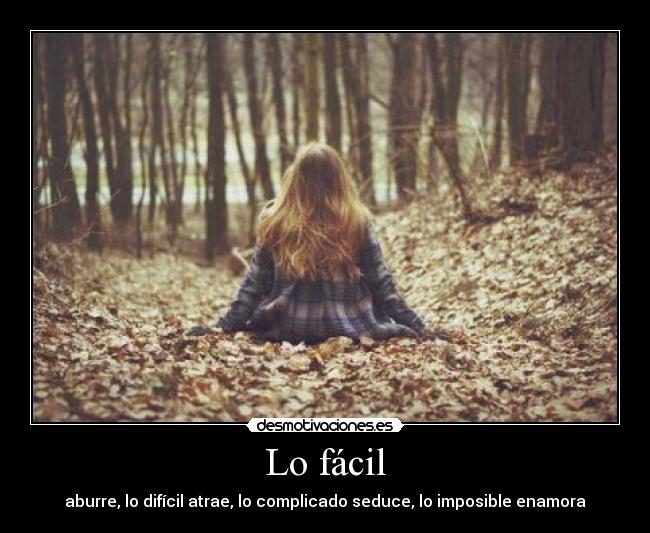 Lo fácil - 