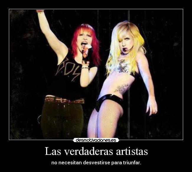 Las verdaderas artistas - 