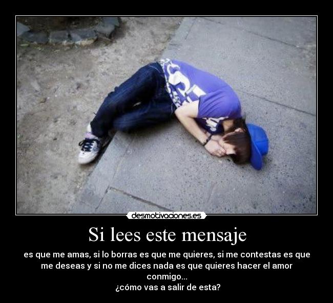 carteles llamame amame desmotivaciones