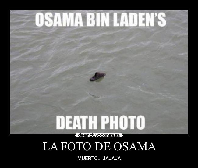 LA FOTO DE OSAMA -