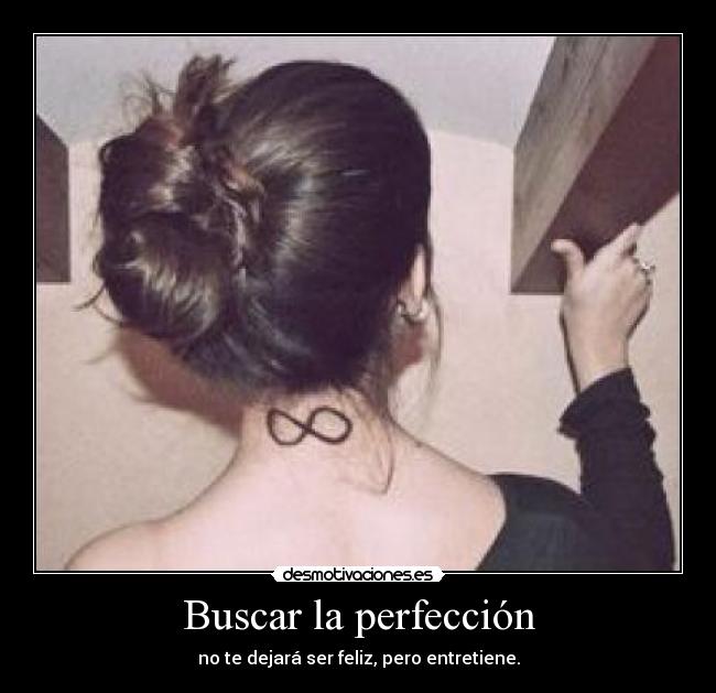 Buscar la perfección - 