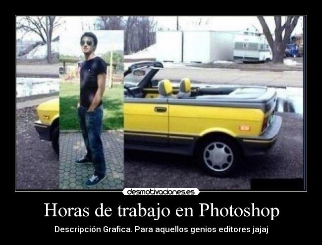 Horas de trabajo en Photoshop -
