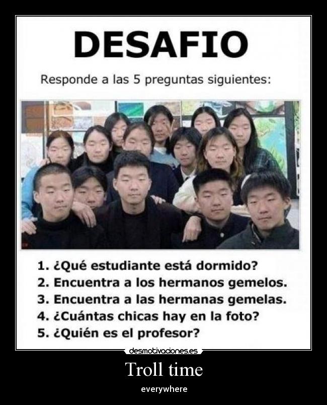 Troll time - everywhere