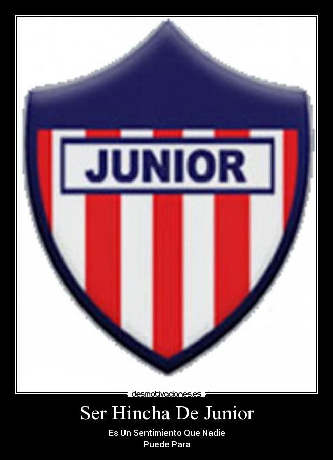 Ser Hincha De Junior -