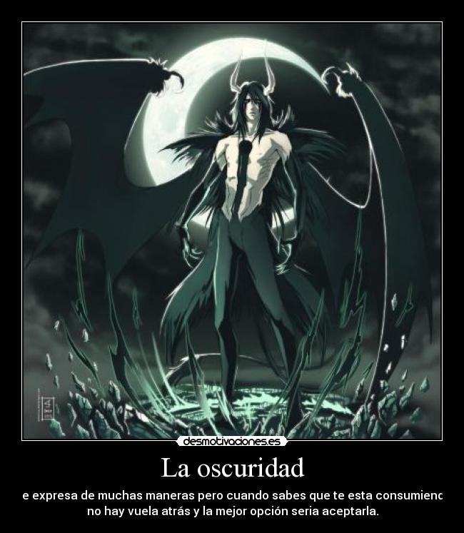 La oscuridad -