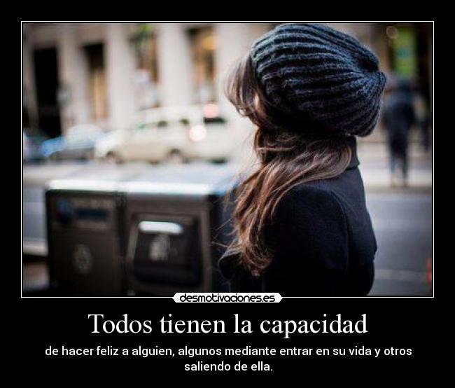 Todos tienen la capacidad - 