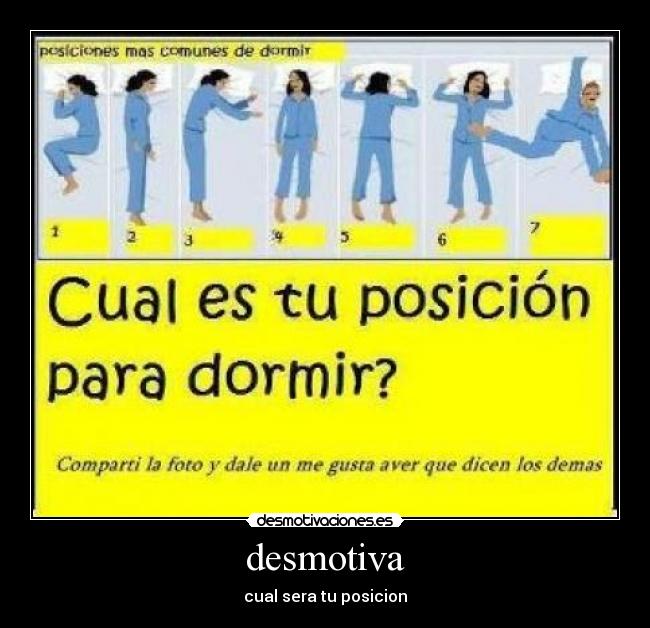 desmotiva - cual sera tu posicion