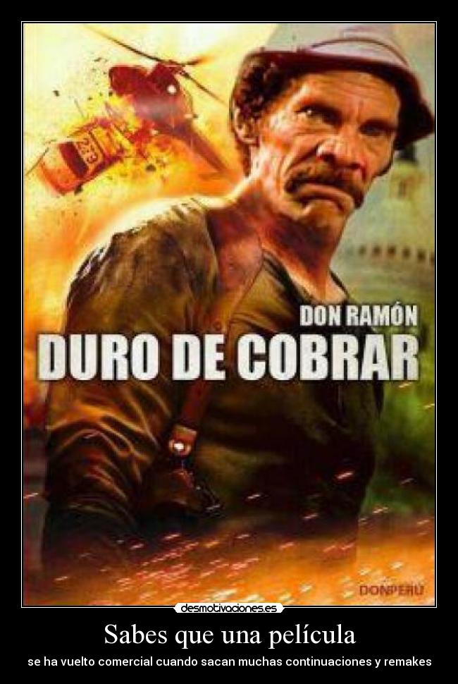 Sabes que una película -