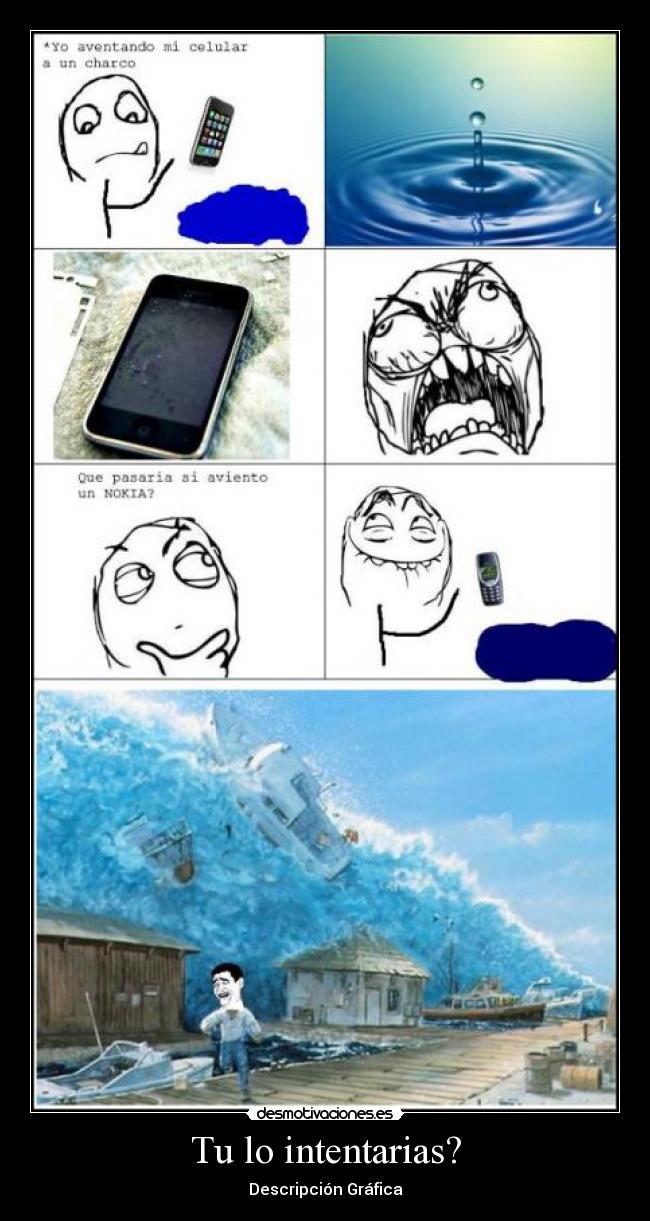 Tu lo intentarias? - Descripción Gráfica