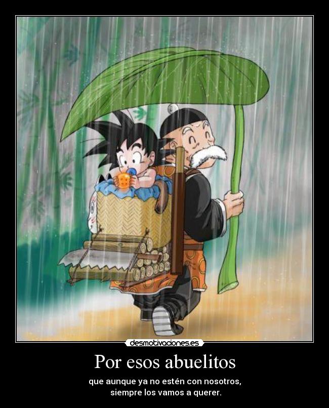 carteles anime dragon ball goku son gohan nigatsu desmotivaciones