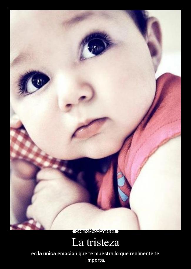 La tristeza -
