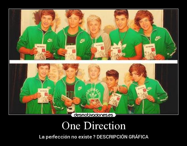 One Direction - La perfección no existe ? DESCRIPCIÓN GRÁFICA